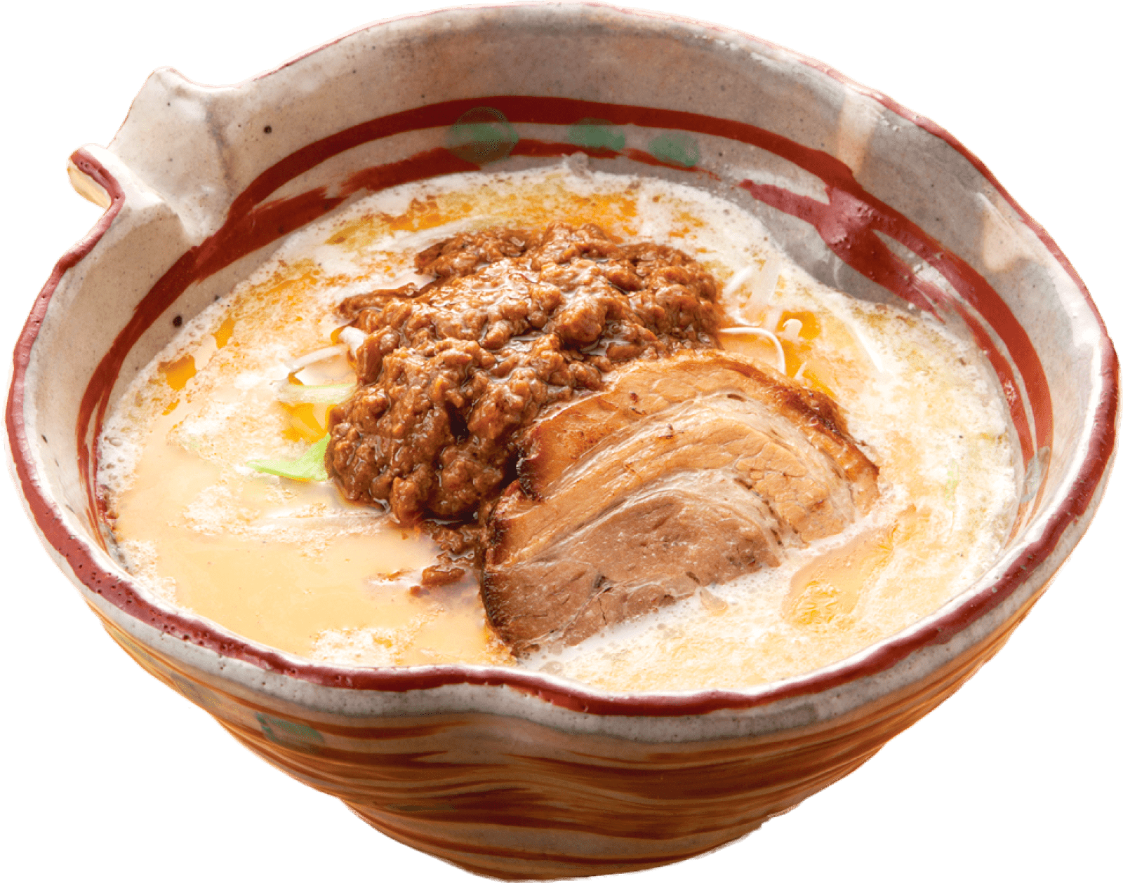 三河式豆乳坦々麺（赤or白）